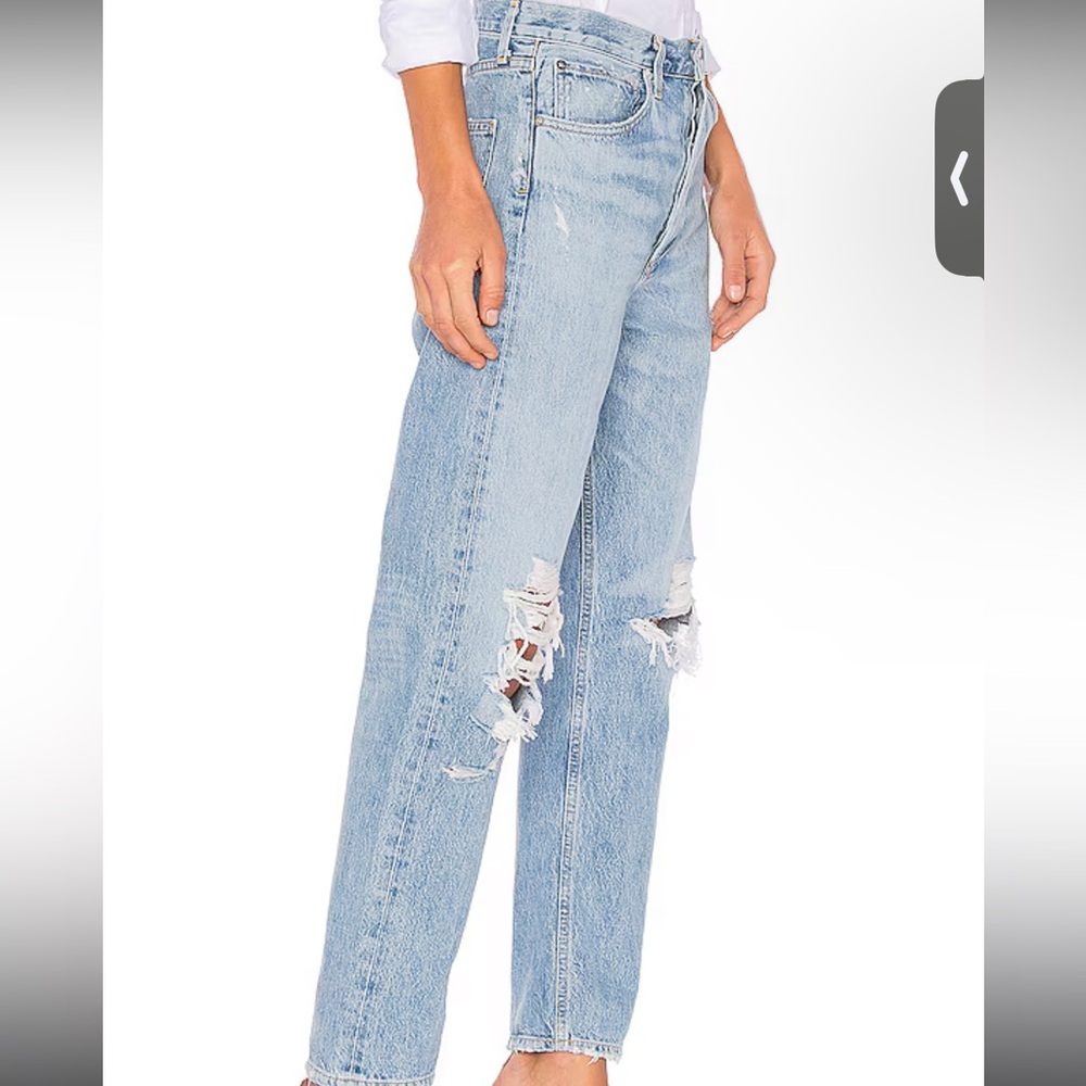 AGOLDE 90's Mid Rise Loose Fit in Fall Out - Size 27